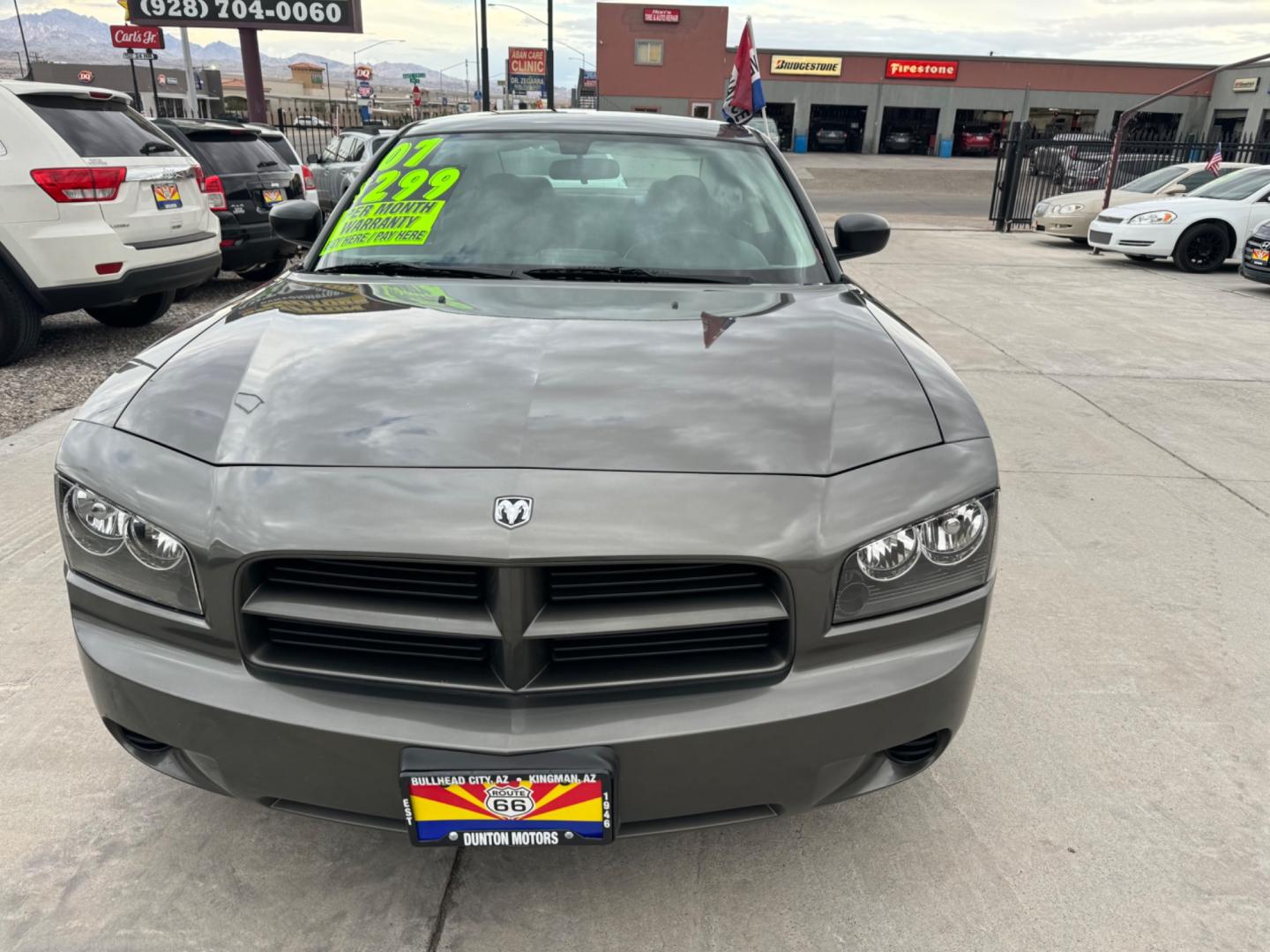 2007 Charcoal /Grey Dodge Charger , located at 2190 Hwy 95, Bullhead City, AZ, 86442, (928) 704-0060, 0.000000, 0.000000 - Photo#1